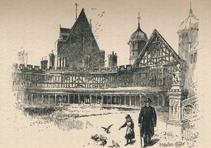 Fessel-Schloss oder Hufeisen, Kreuzgang, 1895