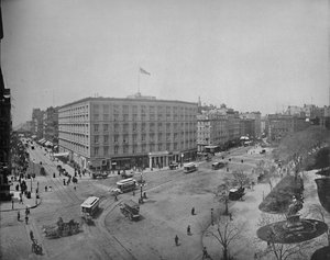 Fifth Avenue und Madison Square, New York, ca. 1897