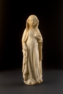 Figur einer stehenden Frau