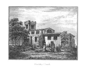 Kirche von Finchley, 18. Jahrhundert