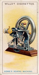 Erste Nähmaschine mit Kettenstich, [1915]