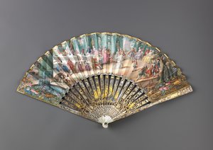 Faltfächer, 1760er