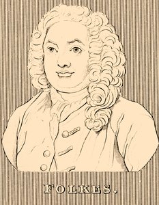 Folkes, 1690-1754, 1830 von Unbekannt