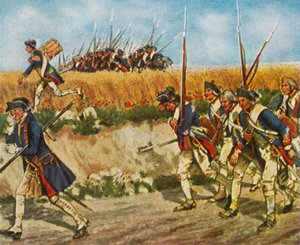 Erzwungener Marsch von Friedrichs Truppen von Mähren nach Küstrin, 1758