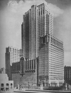 Vierzig Stockwerke für ein Opernhaus und viele andere Dinge, um 1935