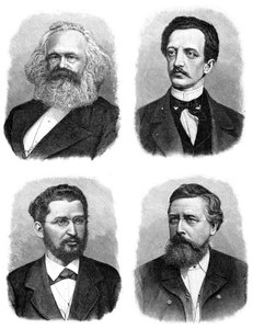 Vier deutsche Sozialisten, 1903