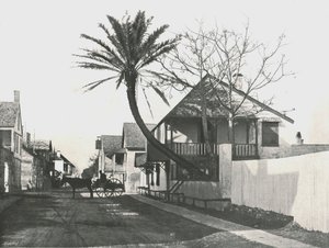 Francis Street, St. Augustine, USA, 1895 von Unbekannt