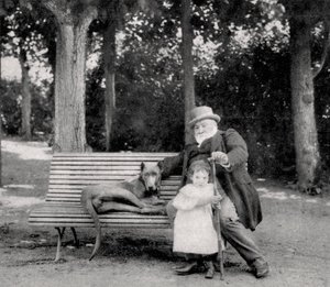 Francisque Sarcey, französischer Journalist und Theaterkritiker, 1895