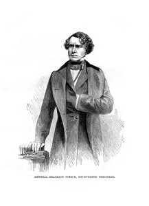 Franklin Pierce, Präsident der Vereinigten Staaten, ca. 1850er von Unbekannt