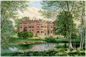 Franks Hall, Kent, Heim der Familie Power, um 1880