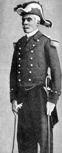 François C. Antoine Simon, Präsident von Haiti, als Admiral gekleidet von Unbekannt