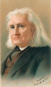 Franz Liszt 1811-1886, ungarischer Pianist und Komponist, 1911