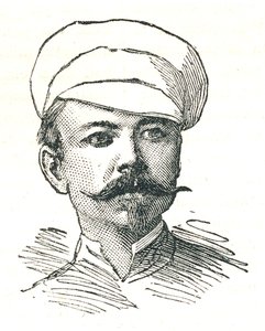 Frederic Villiers, 1851-1922, britischer Kriegszeichner und Kriegsberichterstatter, 1893 von Unbekannt