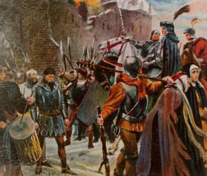 Friedrich I., Markgraf von Brandenburg, bringt die Quitzows zu Fall, 1414