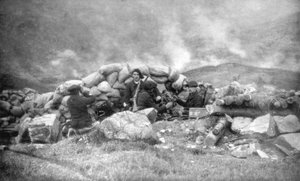 Französische Chasseurs Alpins im Kampf im Elsass, Juni 1915, 1926