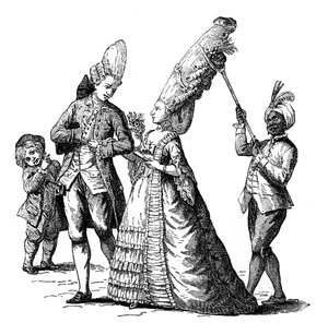 Französisches Kostüm, 1885 von Unbekannt