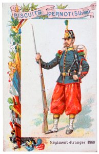 Französischer Fremdenlegionär, 1860, 20. Jahrhundert