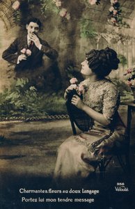 Französische Postkarte, um 1900