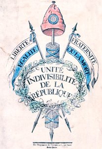 Französische Revolution 1789: Allegorisches Emblem der Republik