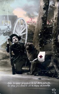 Französische Postkarte aus dem Ersten Weltkrieg von Unbekannt