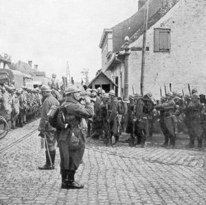 Französische und belgische Truppen, Flandern