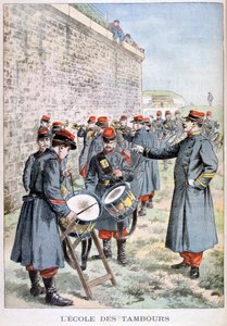 Französische Armee-Trommelschule, 1903