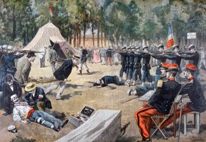 Französische Militärmanöver: Sanitäter von Unbekannt