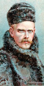 Fridtjof Nansen 1861-1930, norwegischer Arktisforscher, Wissenschaftler und Diplomat, 1915 von Unbekannt