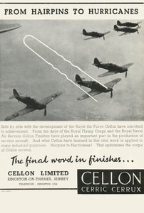 Von Haarnadeln zu Hurrikanen - Cellon Limited, 1941