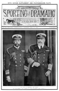 Titelseite der Illustrated Sporting and Dramatic News, 14. Mai 1910 von Unbekannt
