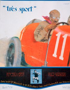 Titelbild der Zeitschrift Tres Sport, Juli 1922