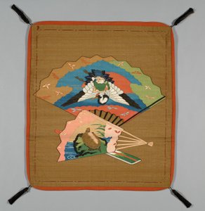 Fukusa-Geschenkverpackung, Japan, späte Edo-Periode 1789-1868 Meiji-Periode 1868-1912, 19. Jahrhundert