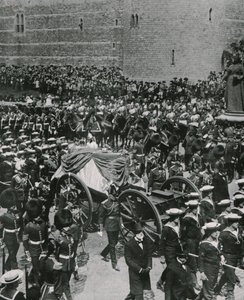 Trauerzug von König Edward VII, Windsor, 20. Mai 1910 von Unbekannt