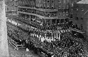 Trauerzug von König Edward VII., Windsor, Berkshire, 1910