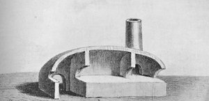 Ofen zur Kupferschmelze, ca. 1826, 1911
