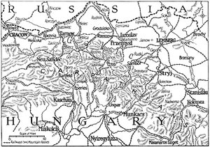Galizien und die Karpatenpässe, 1915