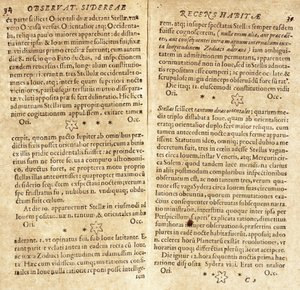 Galileos Zeichnungen der Jupitermonde von Unbekannt