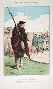 Garde Nationale Sedentaire, Belagerung von Paris, 1870-1871 von Unbekannt