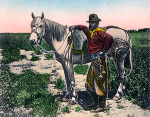 Gaucho, Argentinien, frühes 20. Jahrhundert