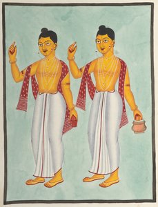 Gaur und Nitai, 1800er