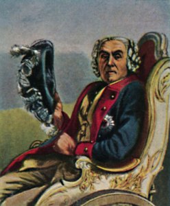 General Fouqué 1698-1774 (Gemälde von Menzel) von Unbekannt