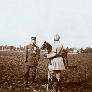 General Henri Gouraud, Chalons, Marne, Nordfrankreich, um 1914-1918