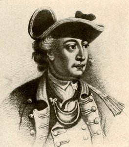 General John Sullivan, mit dreieckigem Hut und einem Gorget, um 1770, 1937