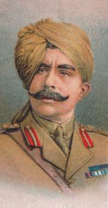 General Maharaja Sir Ganga Singh, Maharaja des Fürstenstaates Bikaner von Unbekannt