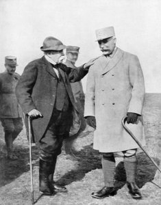 General Philippe Pétain und Georges Clemenceau, 1926