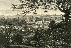 Gesamtansicht von Winchester, 1898