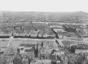 Gesamtansicht, Lyon, Frankreich, 1895