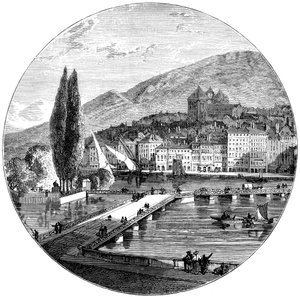 Genf, Schweiz, 1900 von Unbekannt