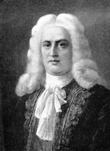 Georg Friedrich Händel, 1685-1759, deutscher Barockkomponist, 1909
