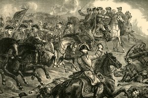 Georg II. in der Schlacht bei Dettingen, 27. Juni 1743 (1890)